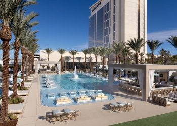 Bazény v Las Vegas spojují zábavu s odpočinkem
