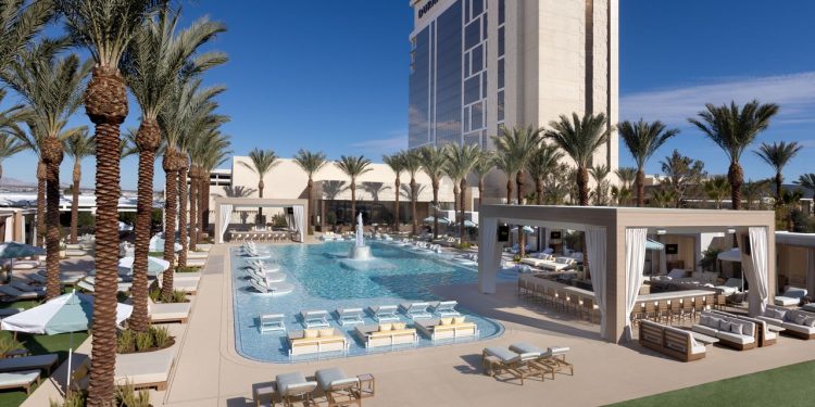 Bazény v Las Vegas spojují zábavu s odpočinkem