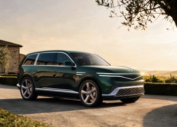 Genesis GV90 přiváží luxusní salon na elektřinu